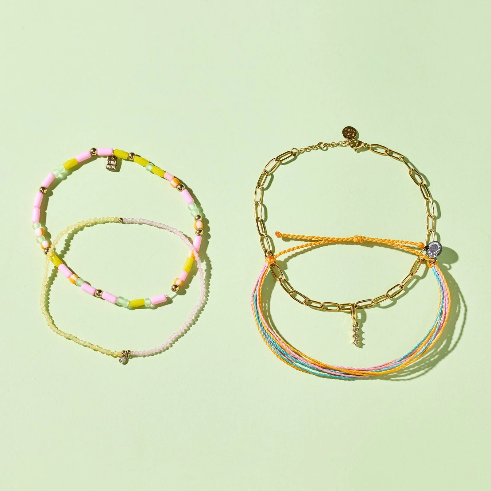 Canary String Anklet - Image 4