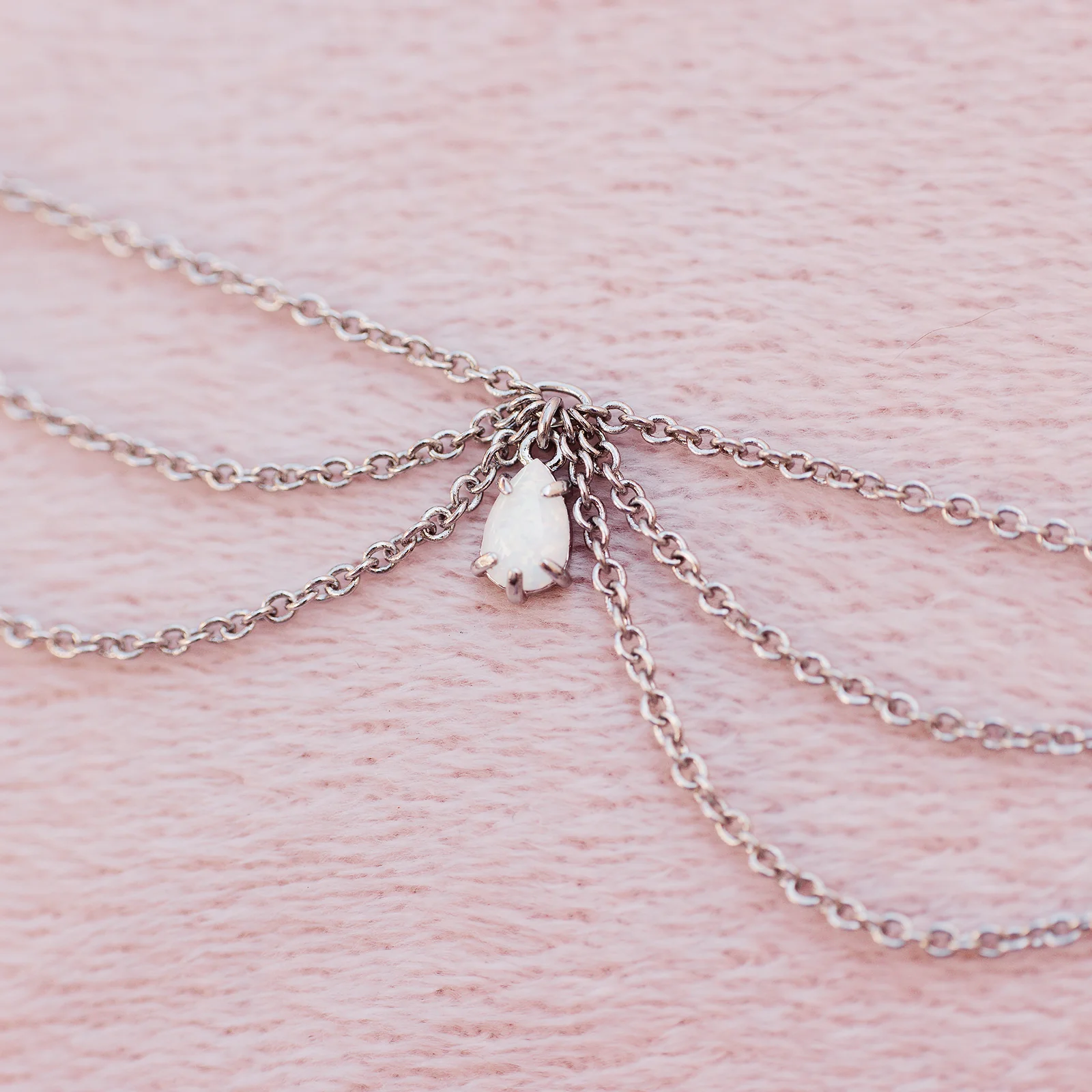 Draped Chain Anklet - Image 5
