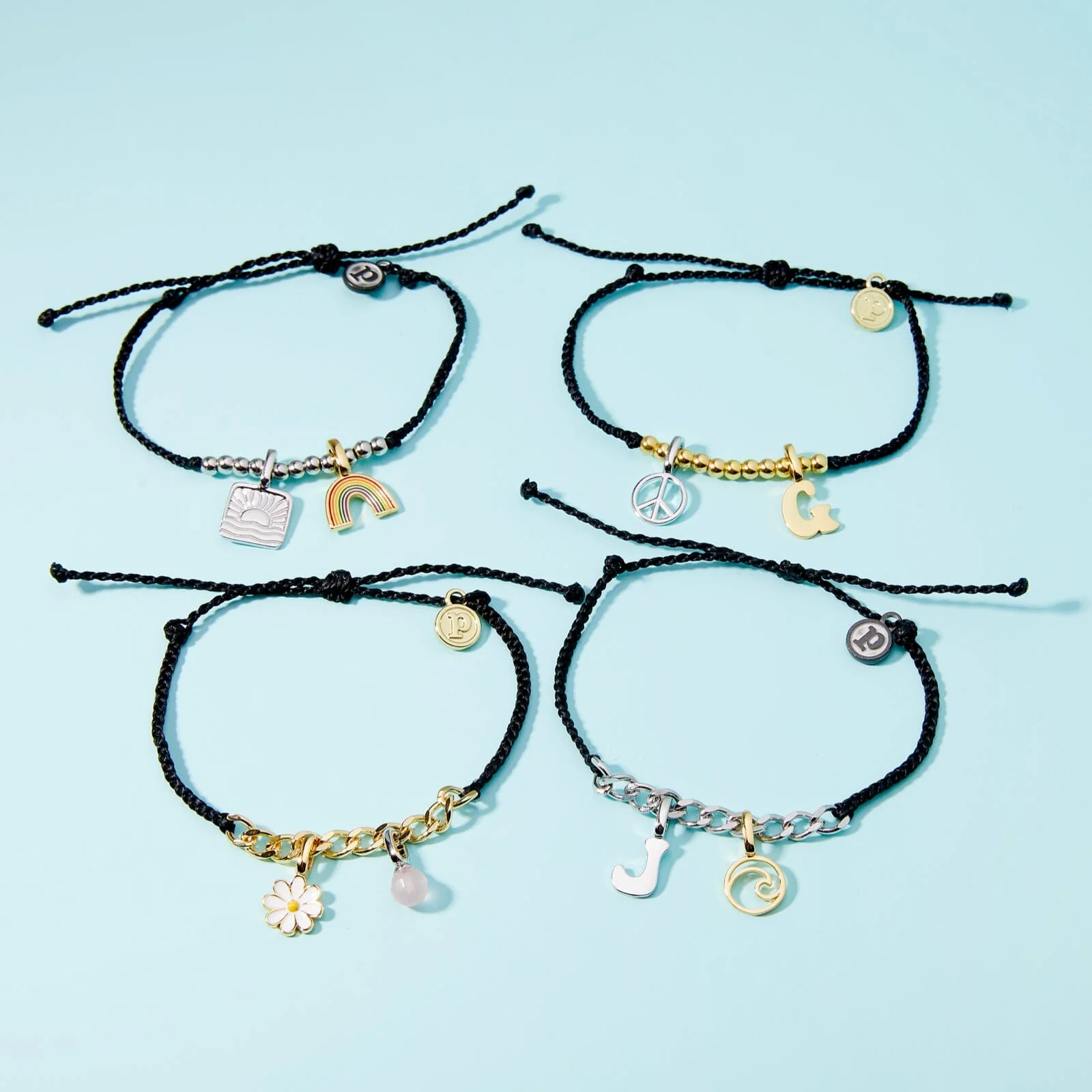 Harper Curb Chain String Bracelet - Image 9