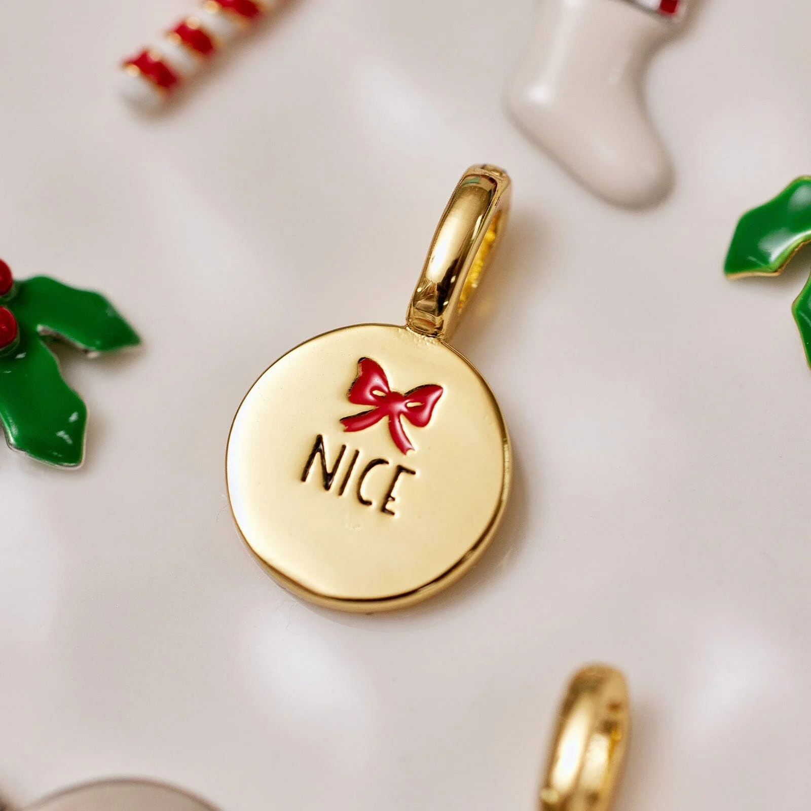 Harper Double Sided Naughty or Nice Charm - Image 4