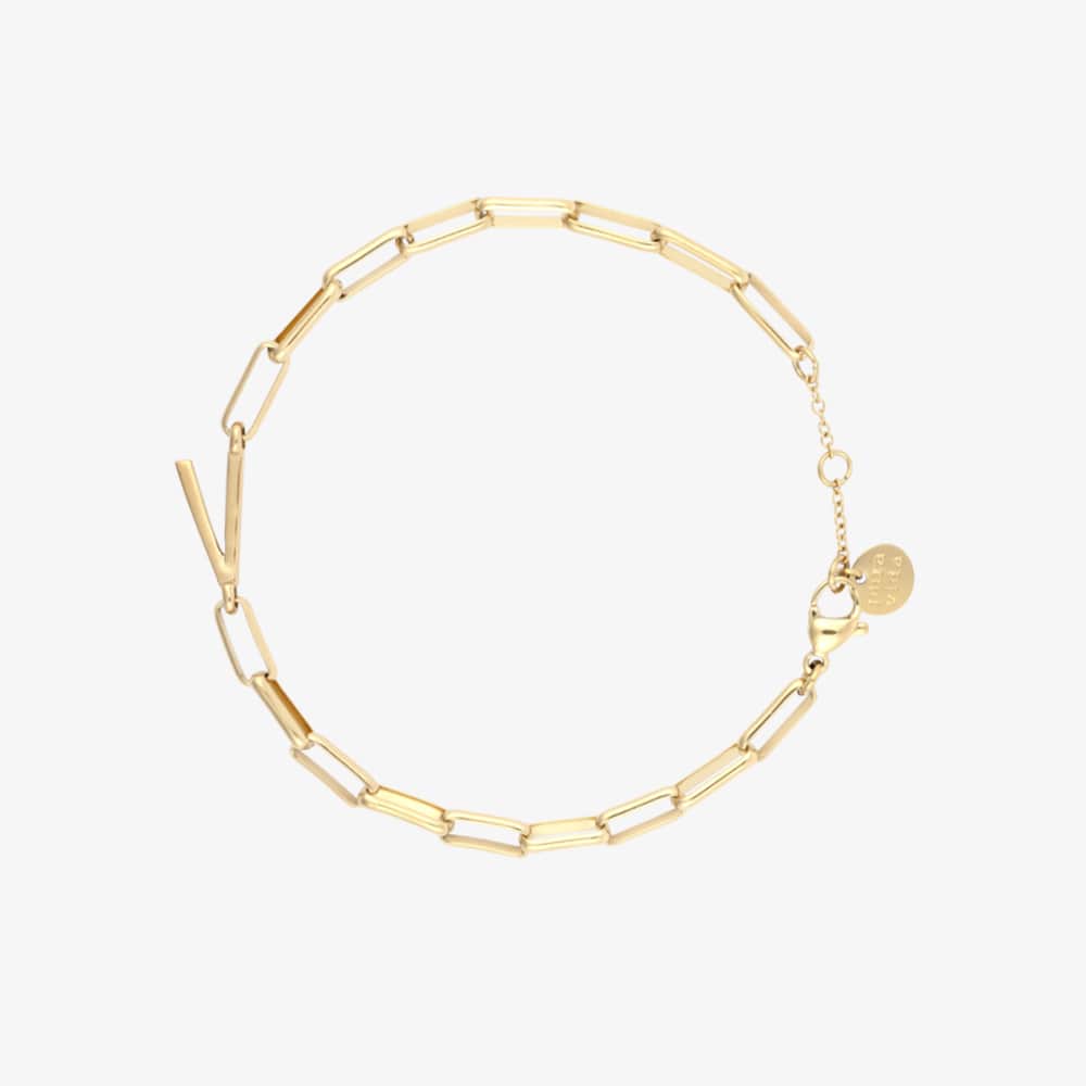 Initial Paperclip Chain Bracelet - Image 39