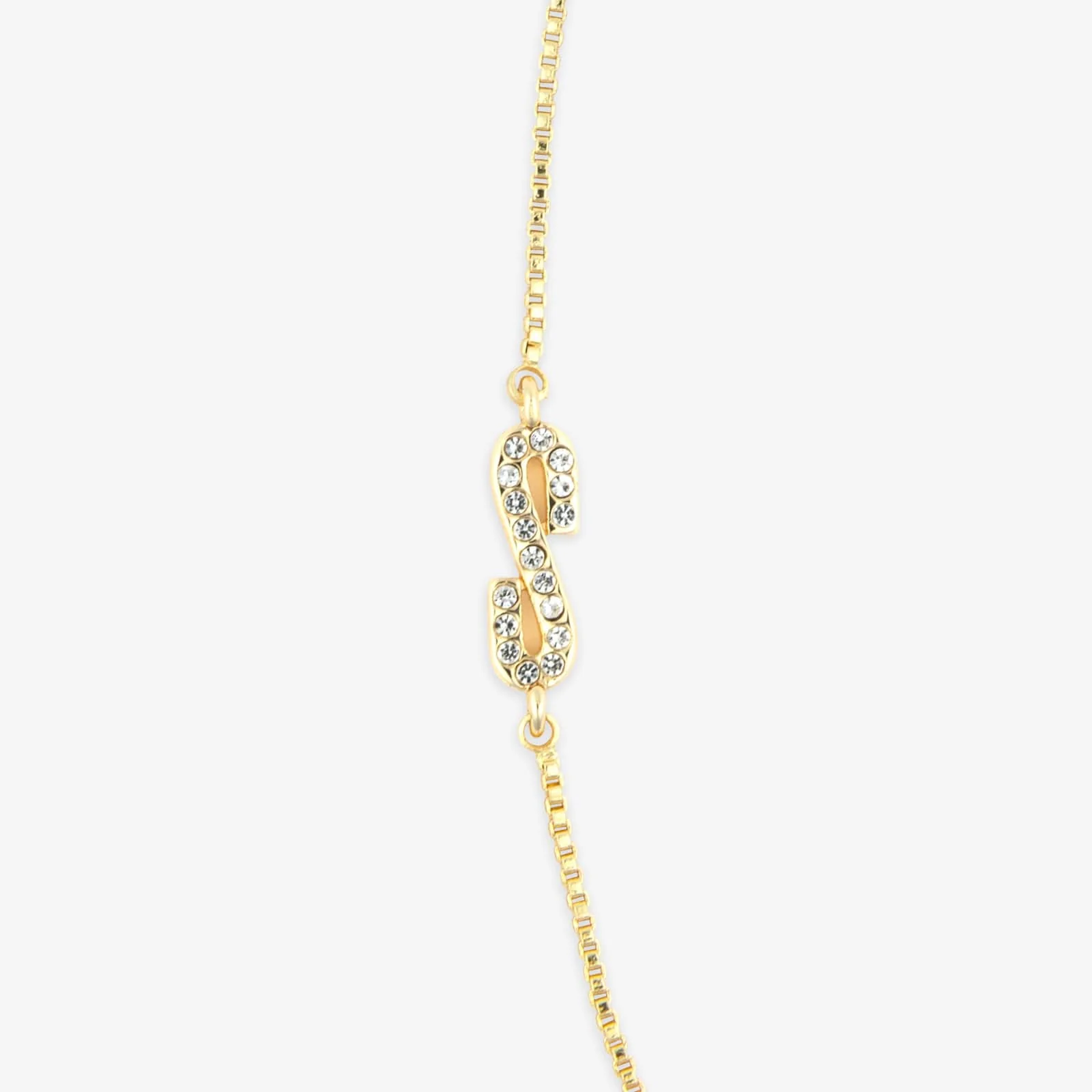 Pavé Initial Box Chain Choker - Image 20