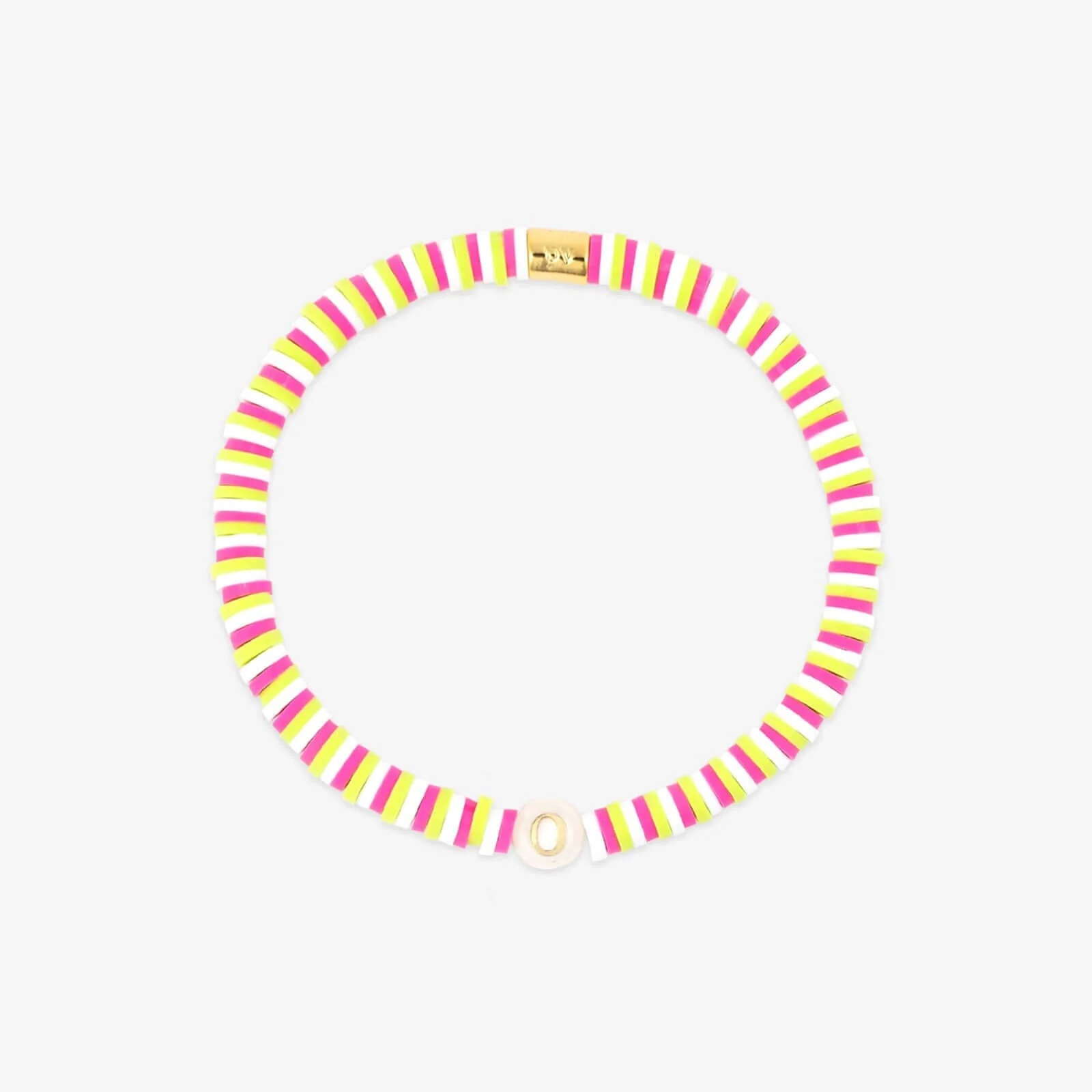 Raspberry Alphabet Stretch Bracelet - Image 19