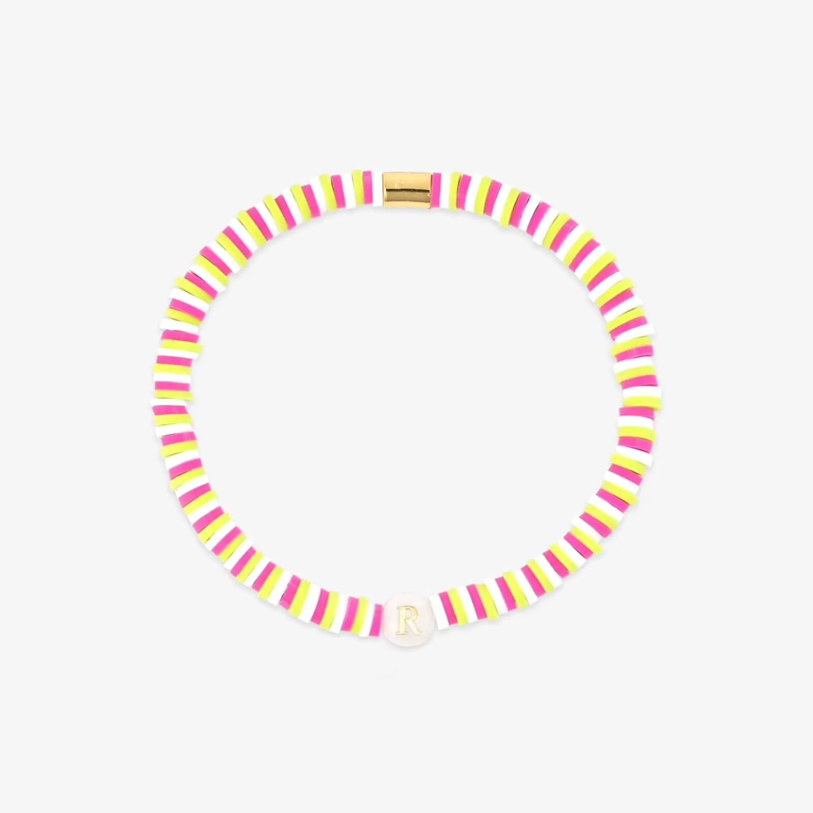 Raspberry Alphabet Stretch Bracelet - Image 22