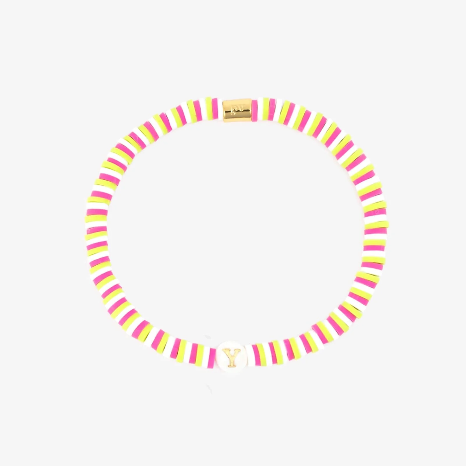 Raspberry Alphabet Stretch Bracelet - Image 29