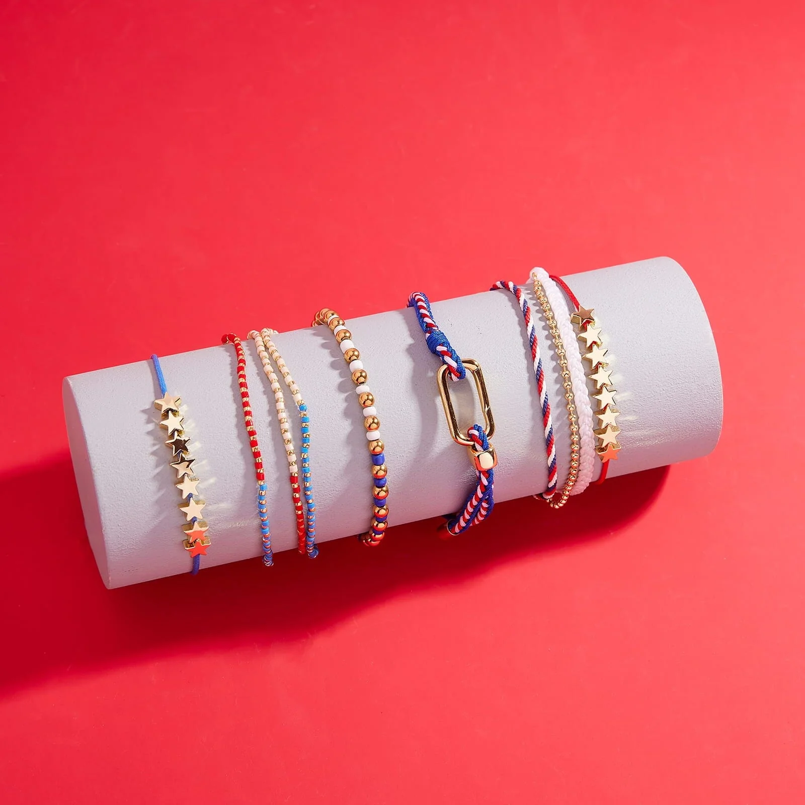 Stars And Stripes Stretch Bracelet - Image 3